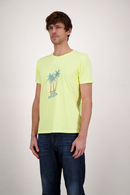 T-SHIRT PALMSPRING YELLOW