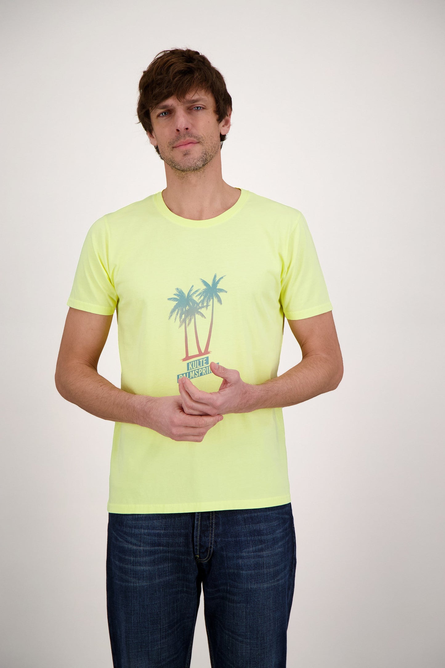 T-SHIRT PALMSPRING YELLOW