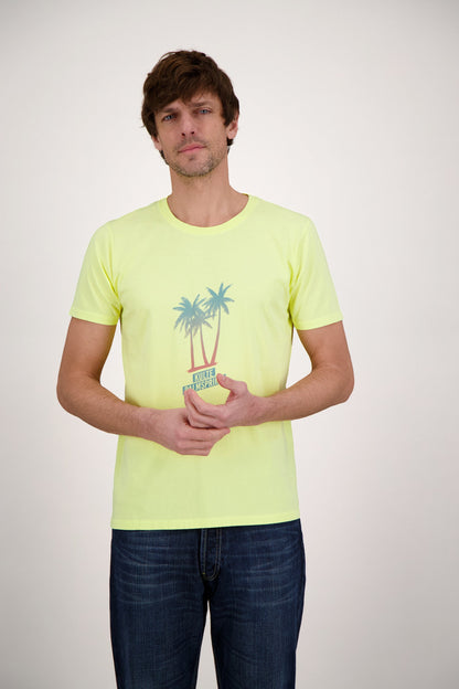 T-SHIRT PALMSPRING YELLOW