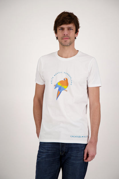 T-SHIRT PERROQUE WHITE