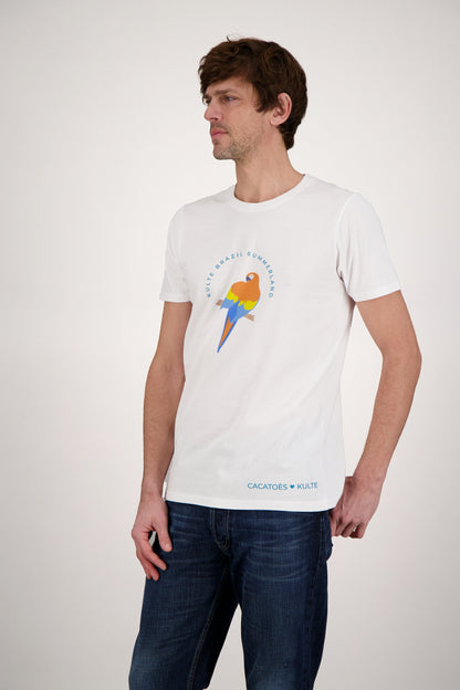 T-SHIRT PERROQUE WHITE
