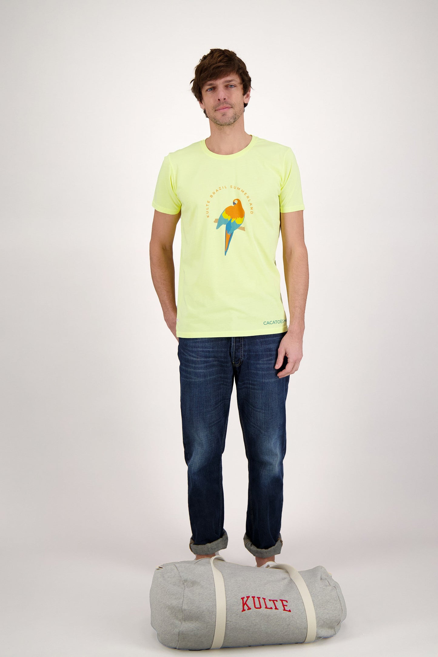 T-SHIRT PERROQUE YELLOW