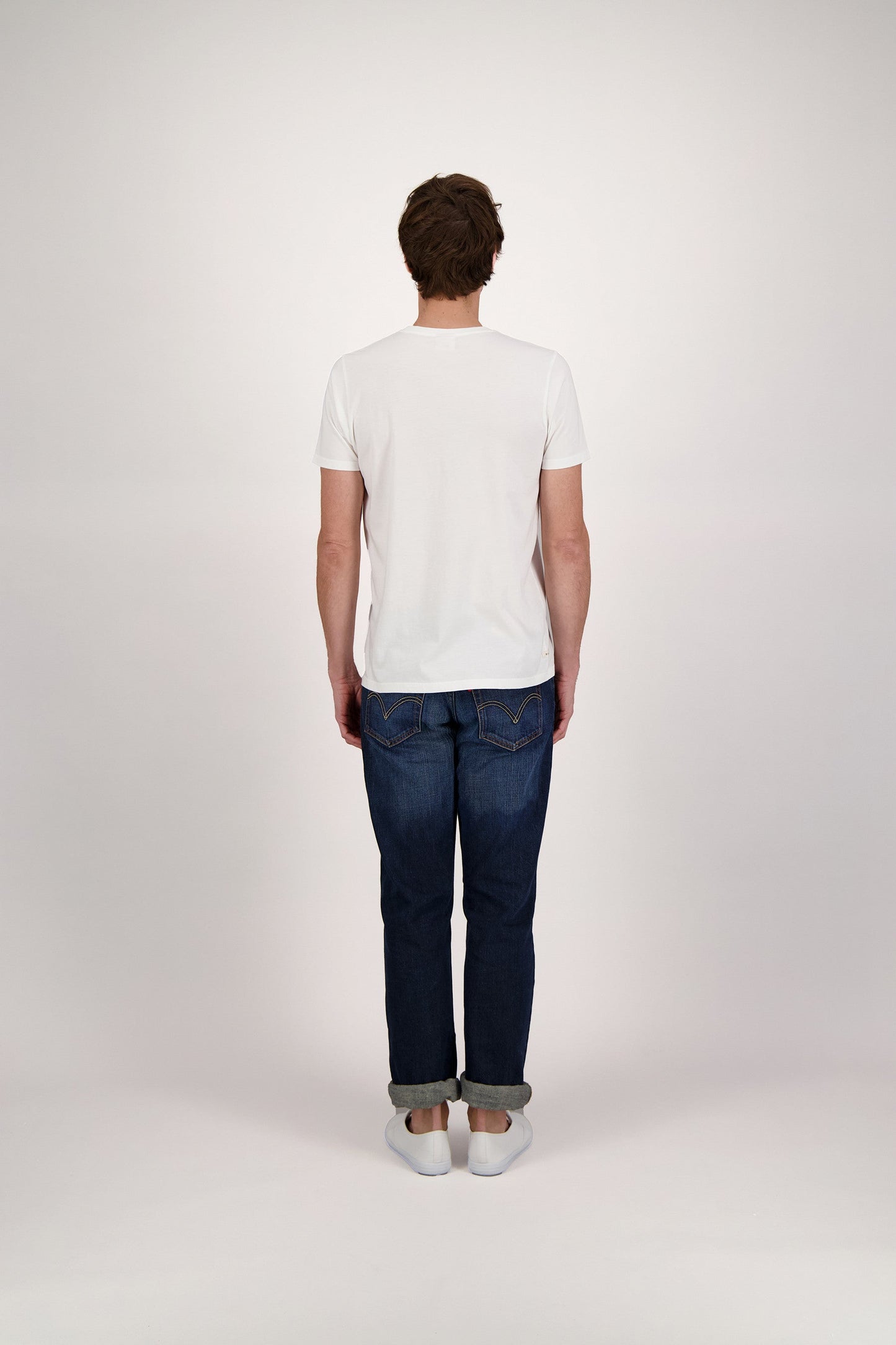 T-SHIRT POCKET FLOWER WHITE