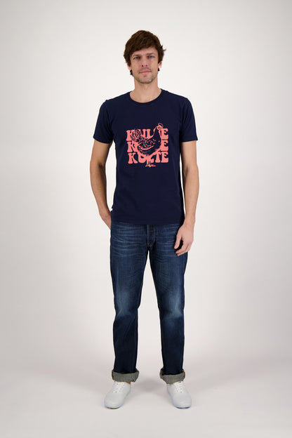 T-SHIRT POULE NAVY