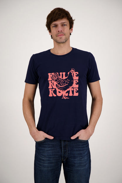 T-SHIRT POULE NAVY