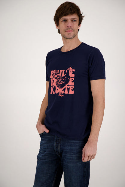 T-SHIRT POULE NAVY