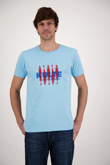 T-SHIRT SARDINE LIGHT BLUE