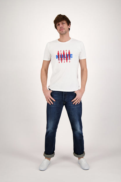 T-SHIRT SARDINE WHITE
