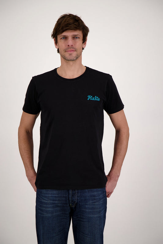 T-SHIRT CORPO SCRIPT BLACK