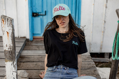 T-SHIRT CORPO SCRIPT BLACK