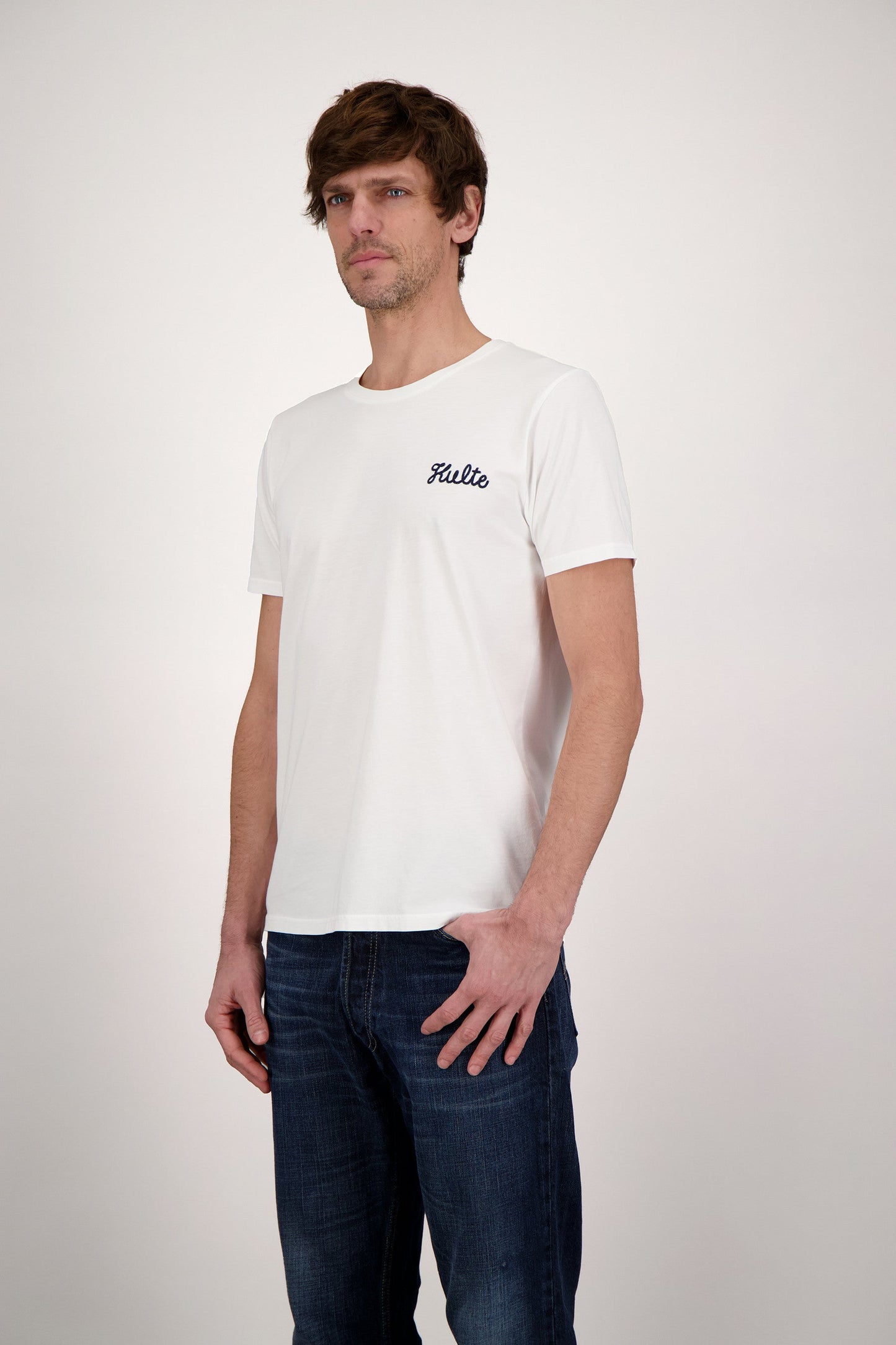 T-SHIRT CORPO SCRIPT WHITE
