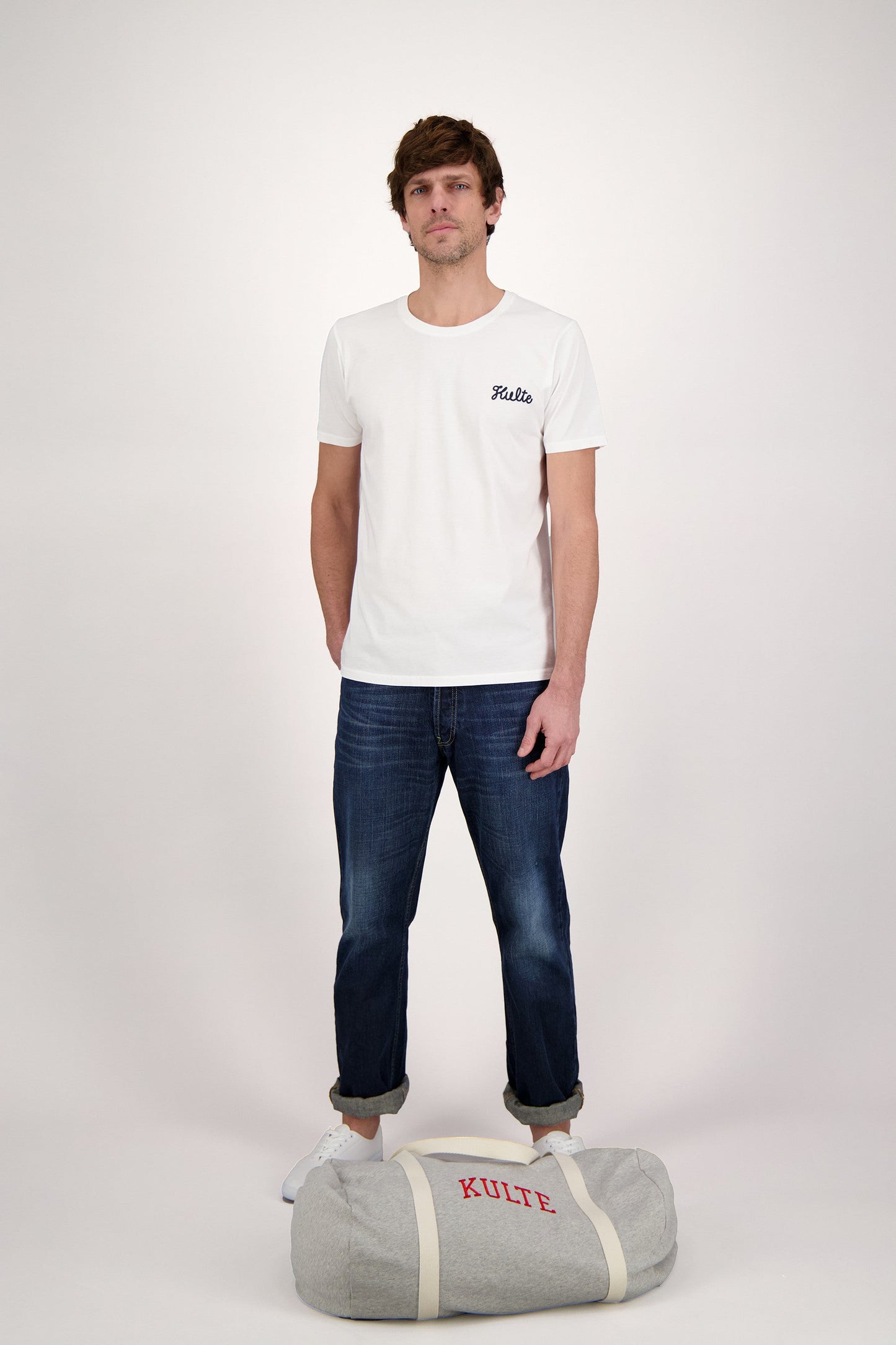 T-SHIRT CORPO SCRIPT WHITE
