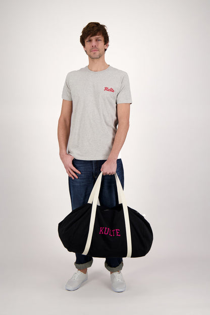 T-SHIRT CORPO SCRIPT GREY