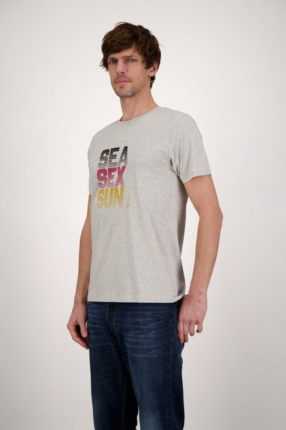 T-SHIRT SEA SEX SUN GREY