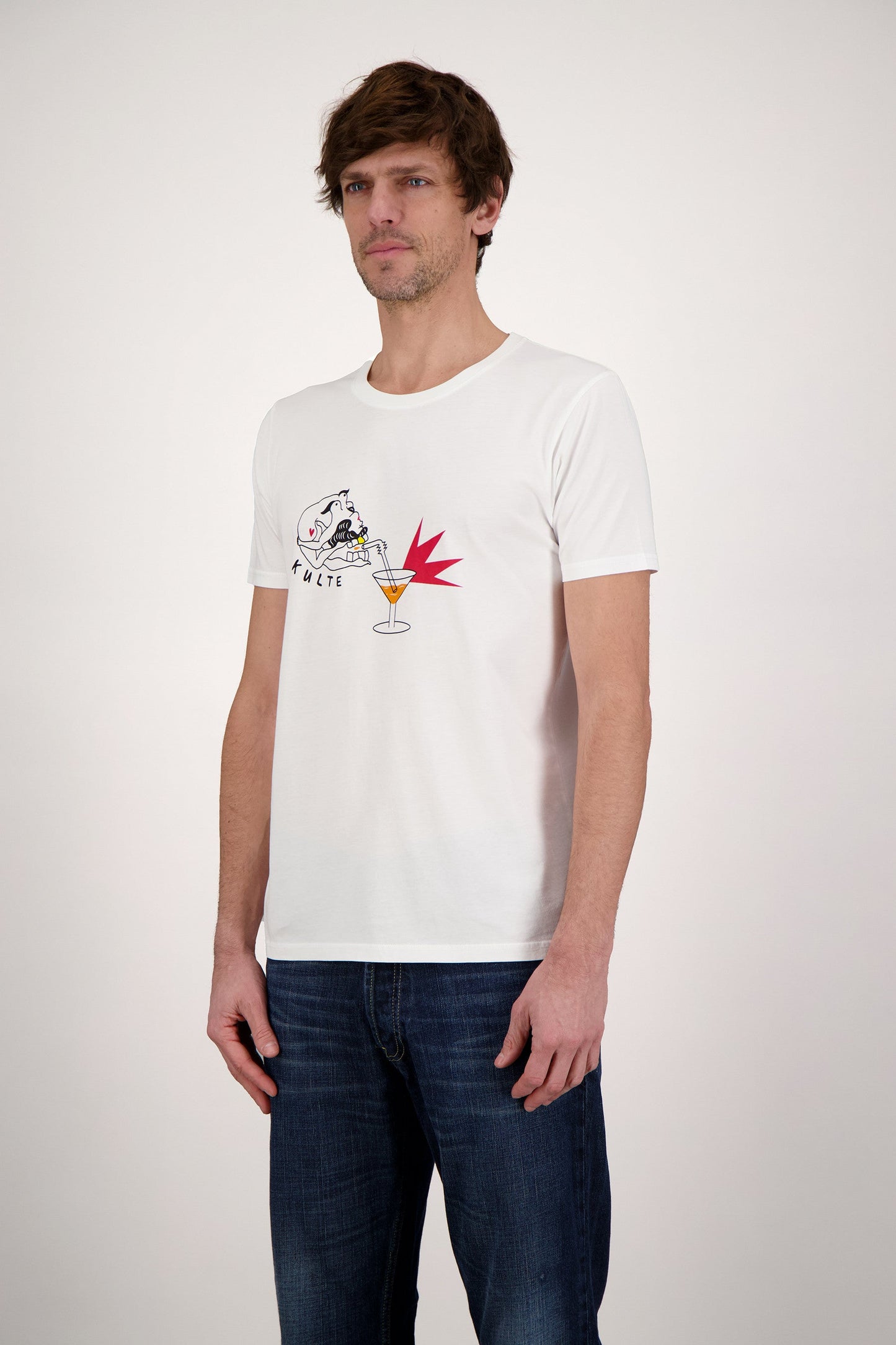 T-SHIRT SKULL WHITE