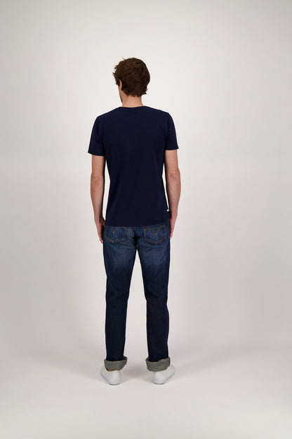 T-SHIRT POCKET SUN NAVY