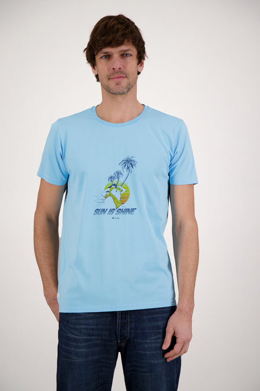 T-SHIRT SHINE LIGHT BLUE