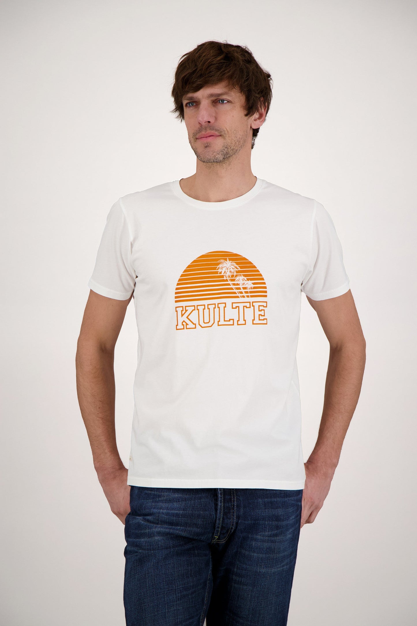 T-SHIRT SUNSET WHITE
