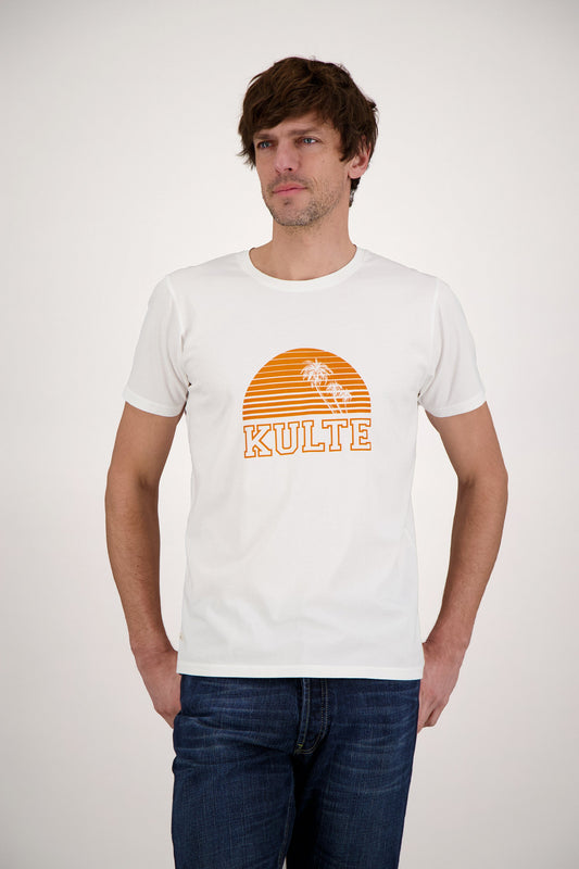 T-SHIRT SUNSET WHITE