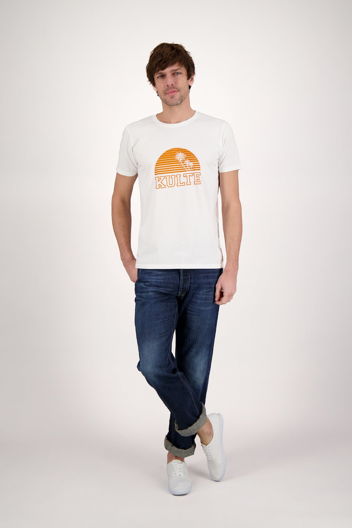 T-SHIRT SUNSET WHITE