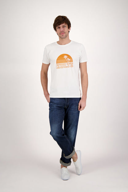T-SHIRT SUNSET WHITE