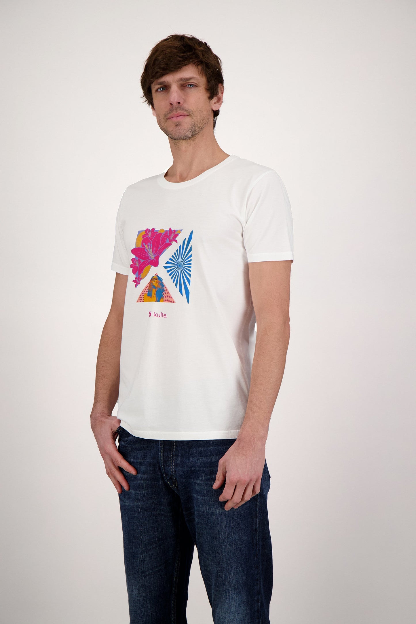 T-SHIRT TROPICAL WHITE