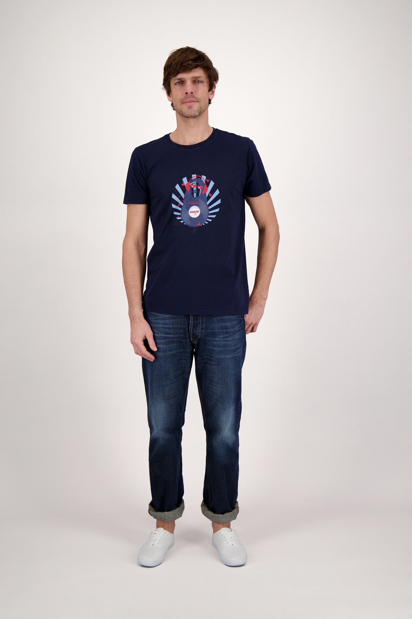 T-SHIRT VINYLE NAVY