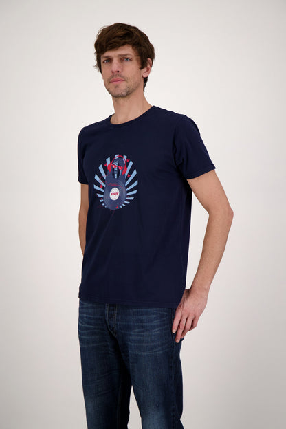 T-SHIRT VINYLE NAVY