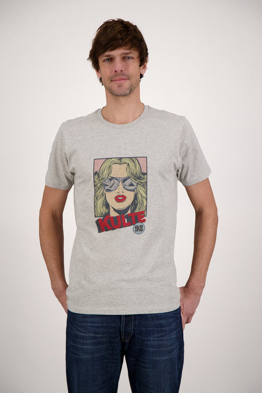 T-SHIRT WTF GREY