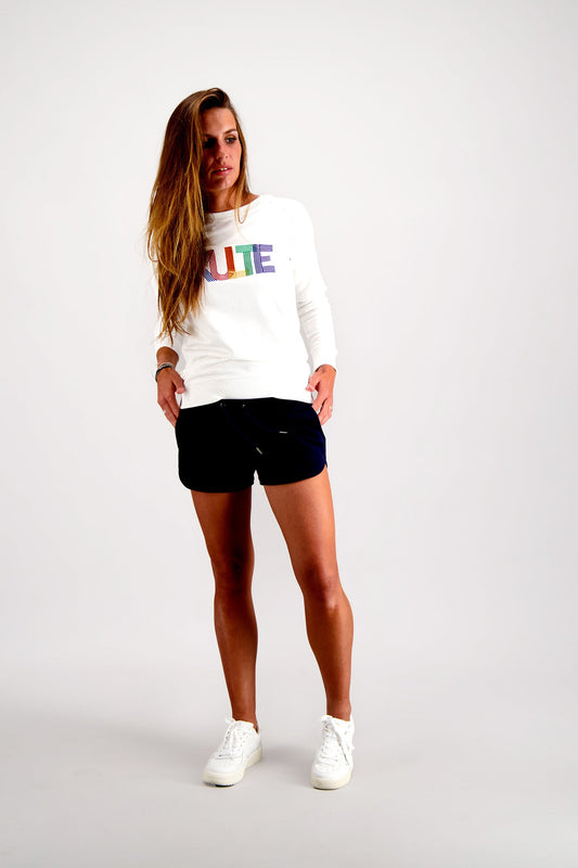 NAVY WOMEN'S SHORTS