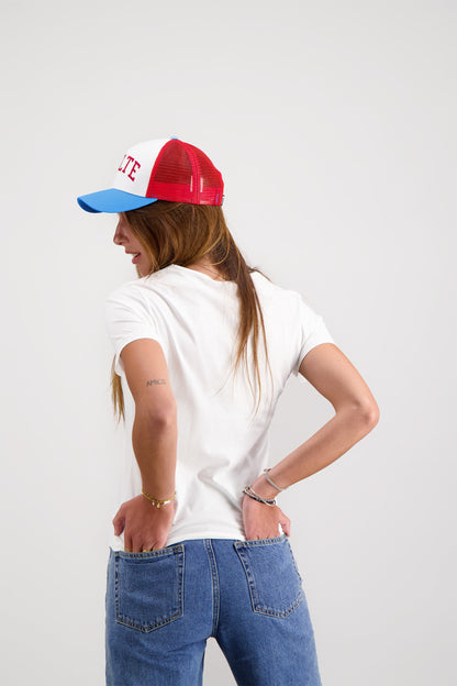 T-SHIRT FEMME LOVE WHITE