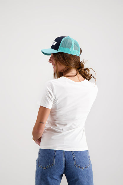 T-SHIRT FEMME PALMSPRING WHITE