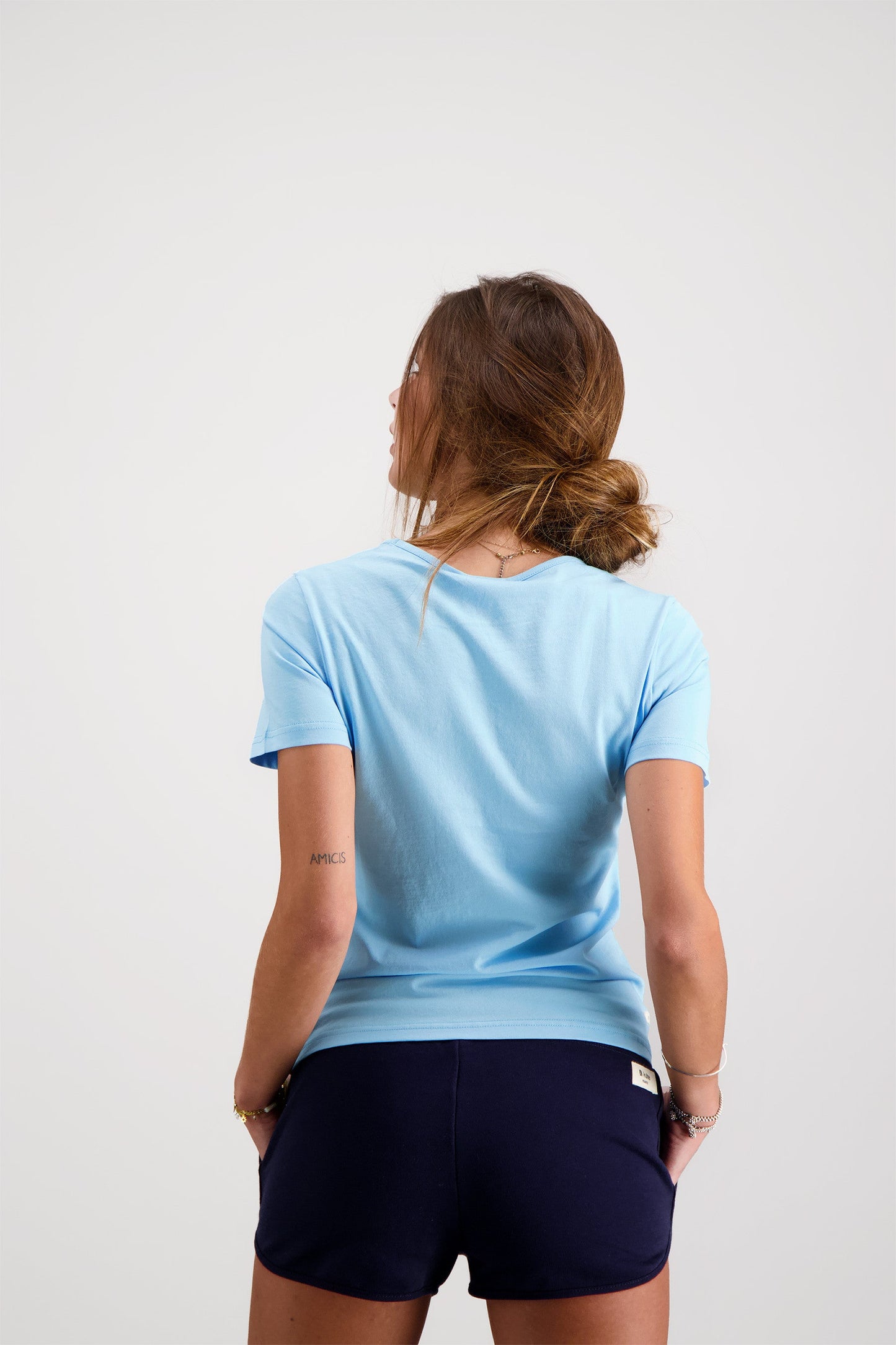 T-SHIRT FEMME PRISMA LIGHT BLUE