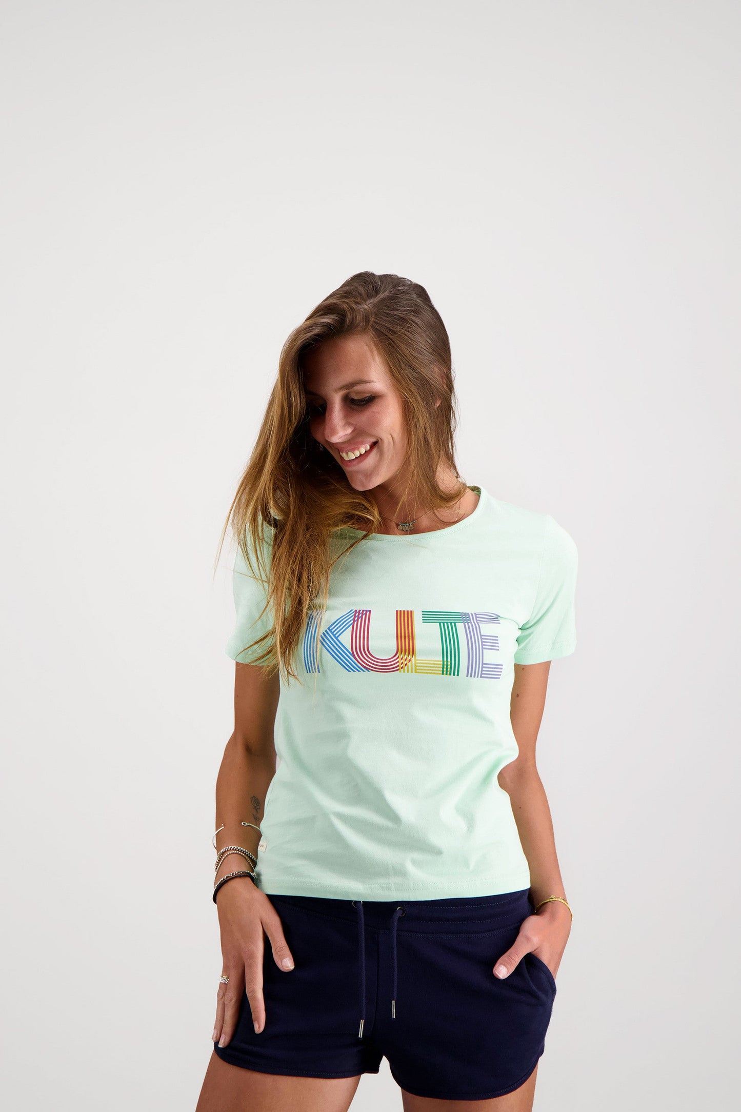 T-SHIRT FEMME PRISMA LIGHT GREEN