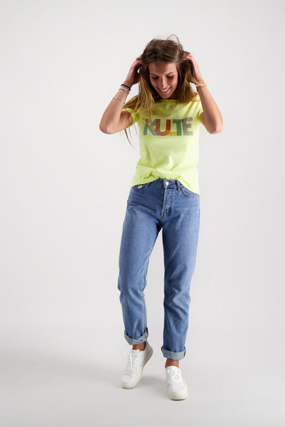 T-SHIRT FEMME PRISMA YELLOW