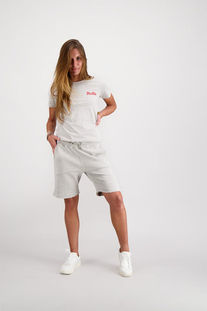 T-SHIRT FEMME SCRIPT GREY