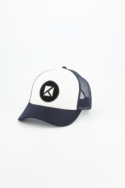 CASQUETTE SCRATCH WHITE NAVY