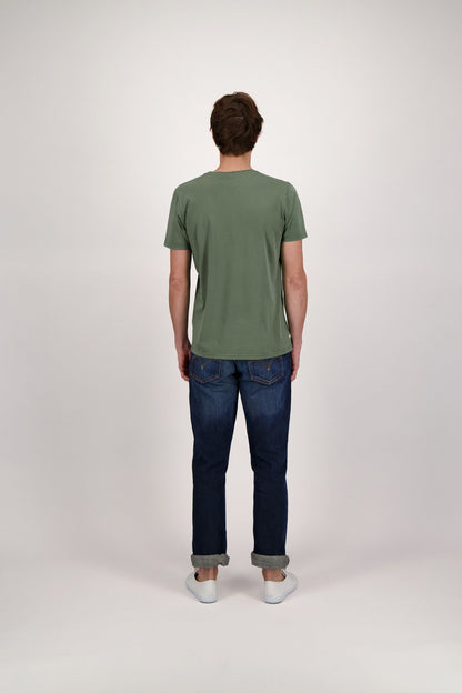 T-SHIRT TOPLESS KAKI