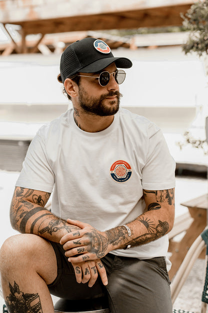 T-SHIRT BLASON WHITE