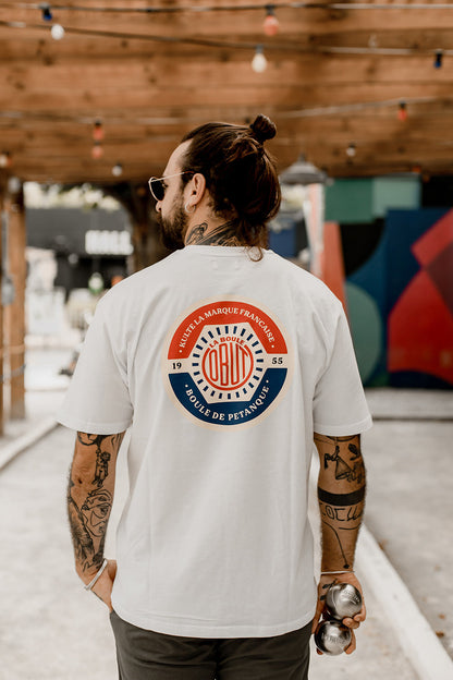 T-SHIRT BLASON WHITE