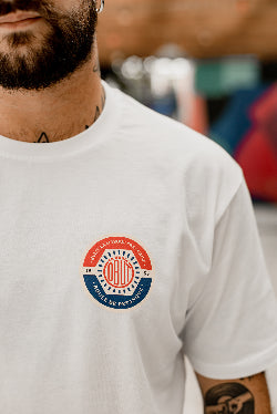 T-SHIRT BLASON WHITE