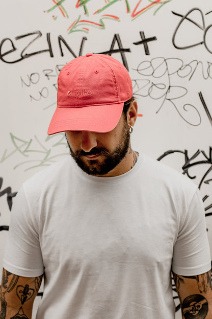 CASQUETTE BASEBALL STRAWBERRY STONE WASH