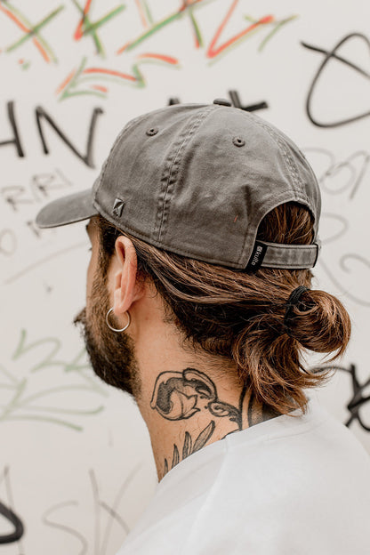 CASQUETTE BASEBALL CASTOR GREY