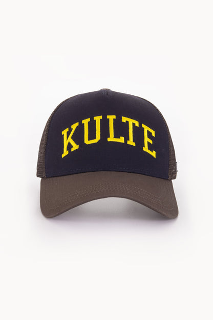 CASQUETTE ATHLETIC BROWN/NAVY