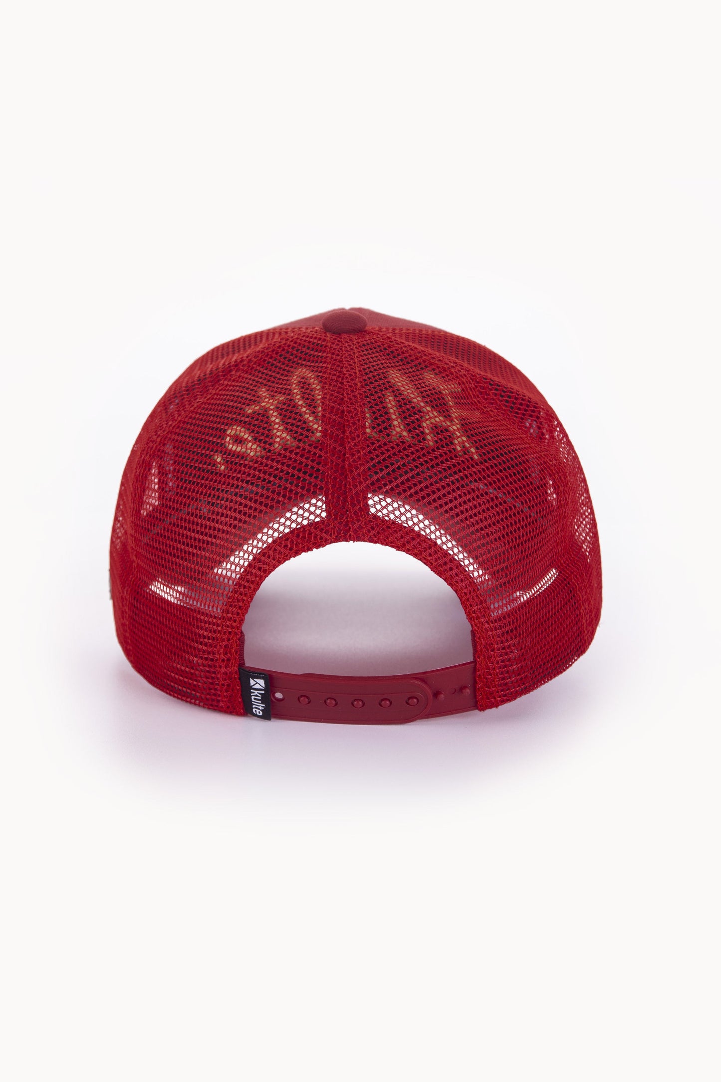 CASQUETTE SCRIPT BURGUNDY