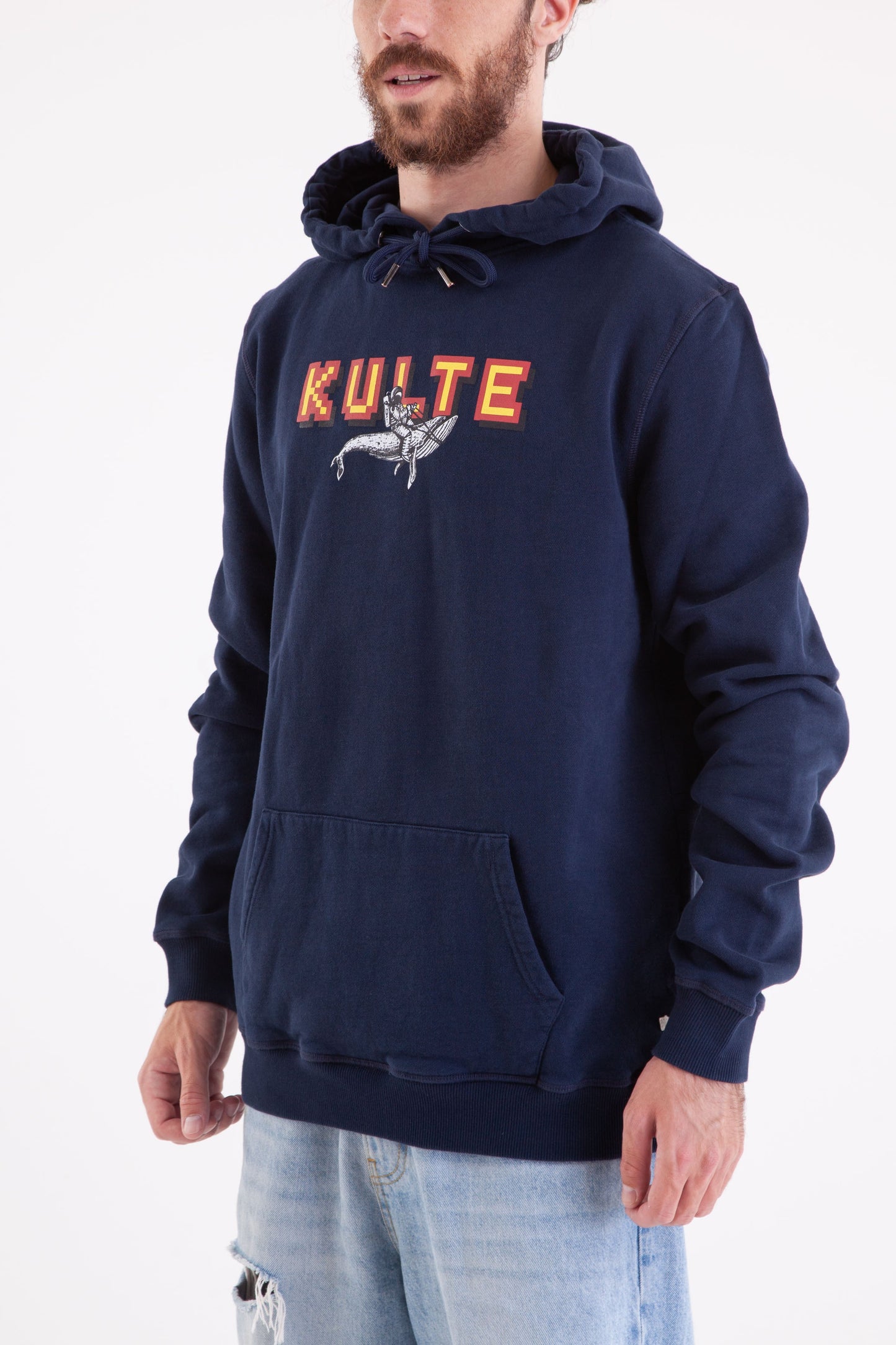 HOODIE COSMO WHALE NAVY