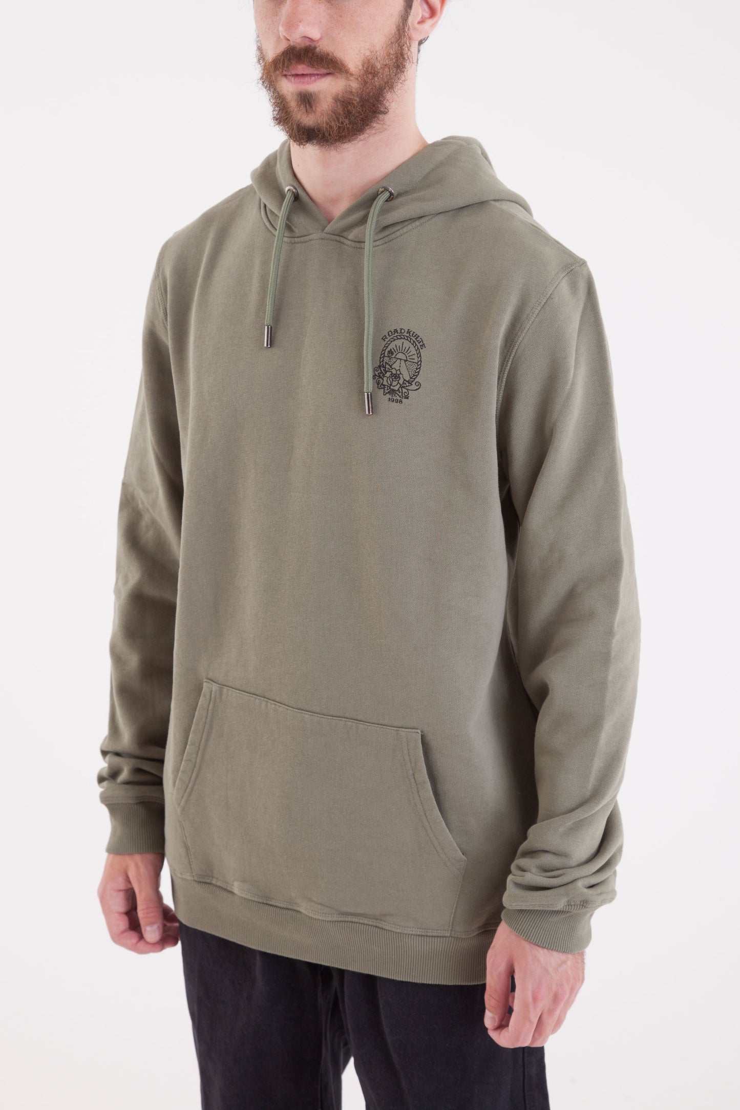 HOODIE ROAD KULTE KAKI