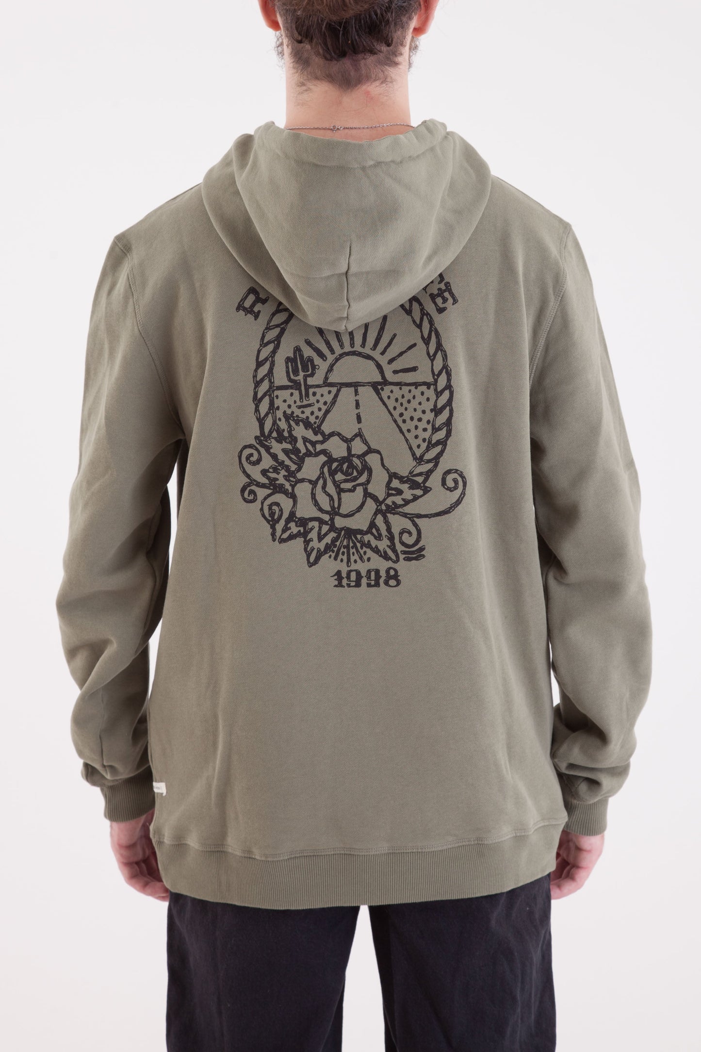 HOODIE ROAD KULTE KAKI