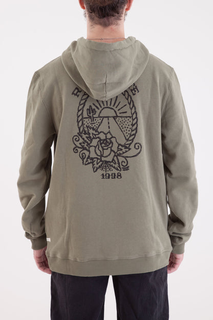 HOODIE ROAD KULTE KAKI