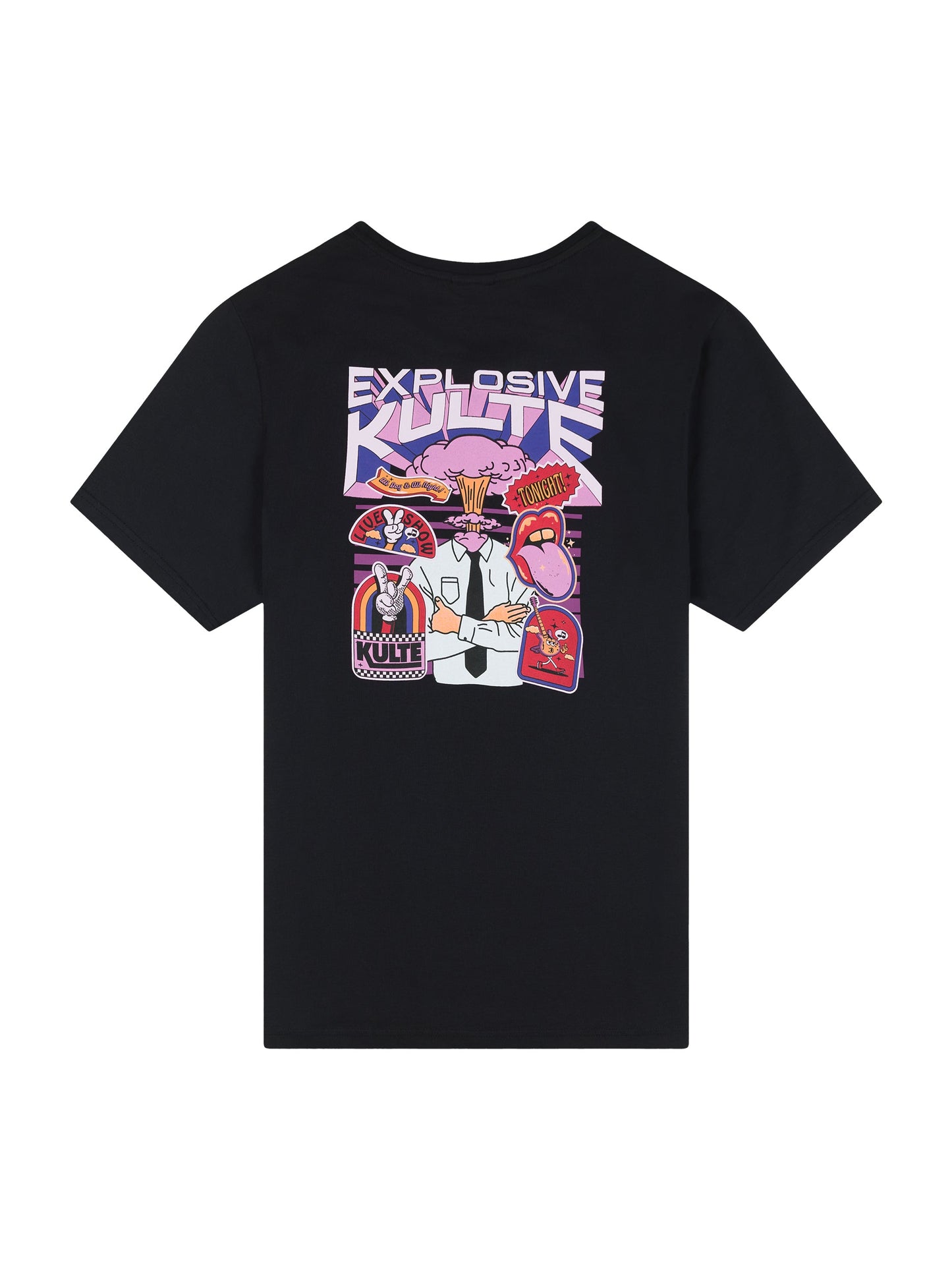 TEE SHIRT EXPLOSIV BLACK